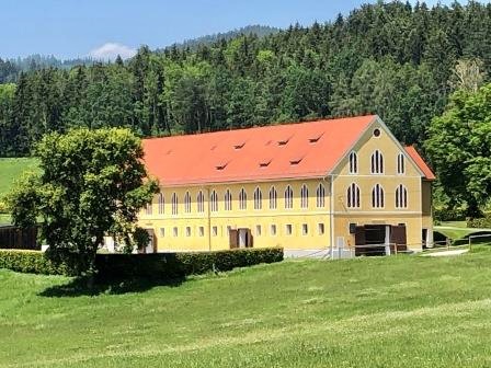 Im Außenhof Wilhelm sind von Mitte September bis Mitte Juni die Lipizzaner-Junghengste untergebracht